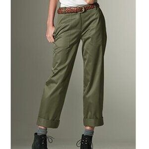 Victoria's Secret Women's Pants Size 0 The Marisa Fit Khaki Green